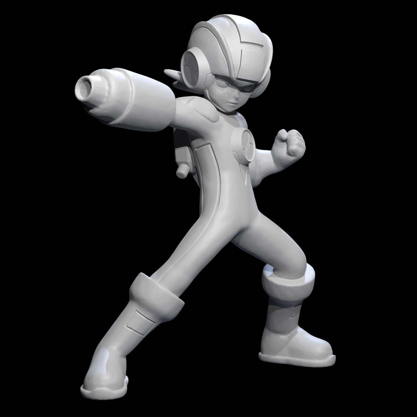 Rock.EXE Miniature - 28mm / 32mm / 36mm - Irnkman's Minis - Resin Printed Figure for D&D, TTRPGs, and Board Games