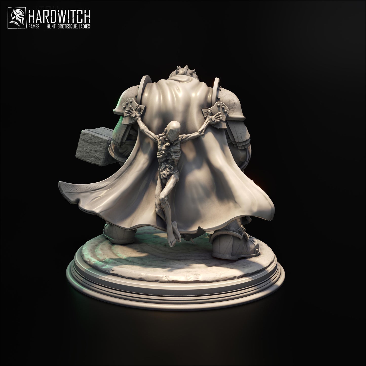 Curse Eater Miniature - 28mm / 32mm / 36mm - HardWitch Games - Resin Printed Figure for D&D, TTRPGs, and Board Games