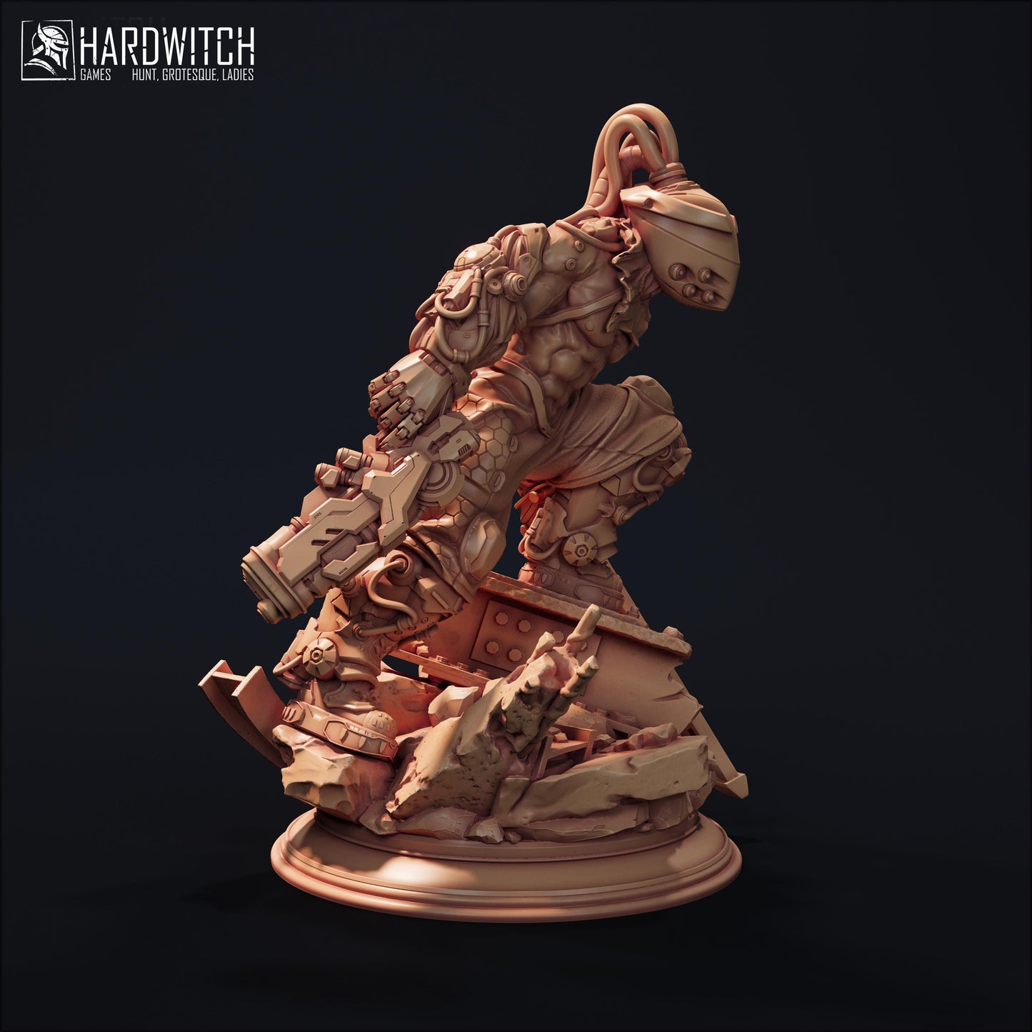 Nematon Miniature - 28mm / 32mm / 36mm - HardWitch Games - Resin Printed Figure for D&D, TTRPGs, and Board Games
