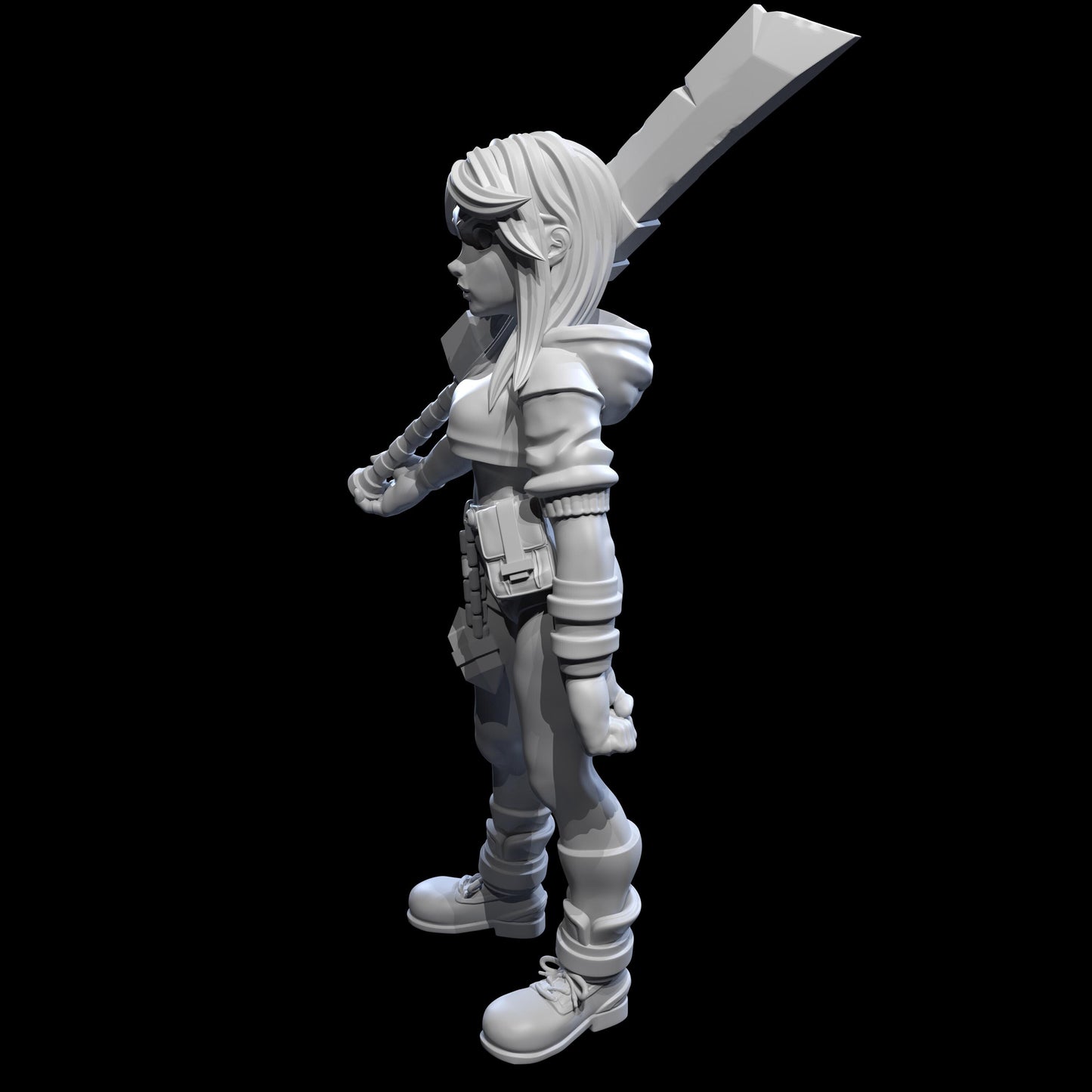 Mercenary Dawn Miniature - 28mm / 32mm / 36mm - Ethan Savage Studios - Resin Printed Figure for D&D, TTRPGs, and Board Games