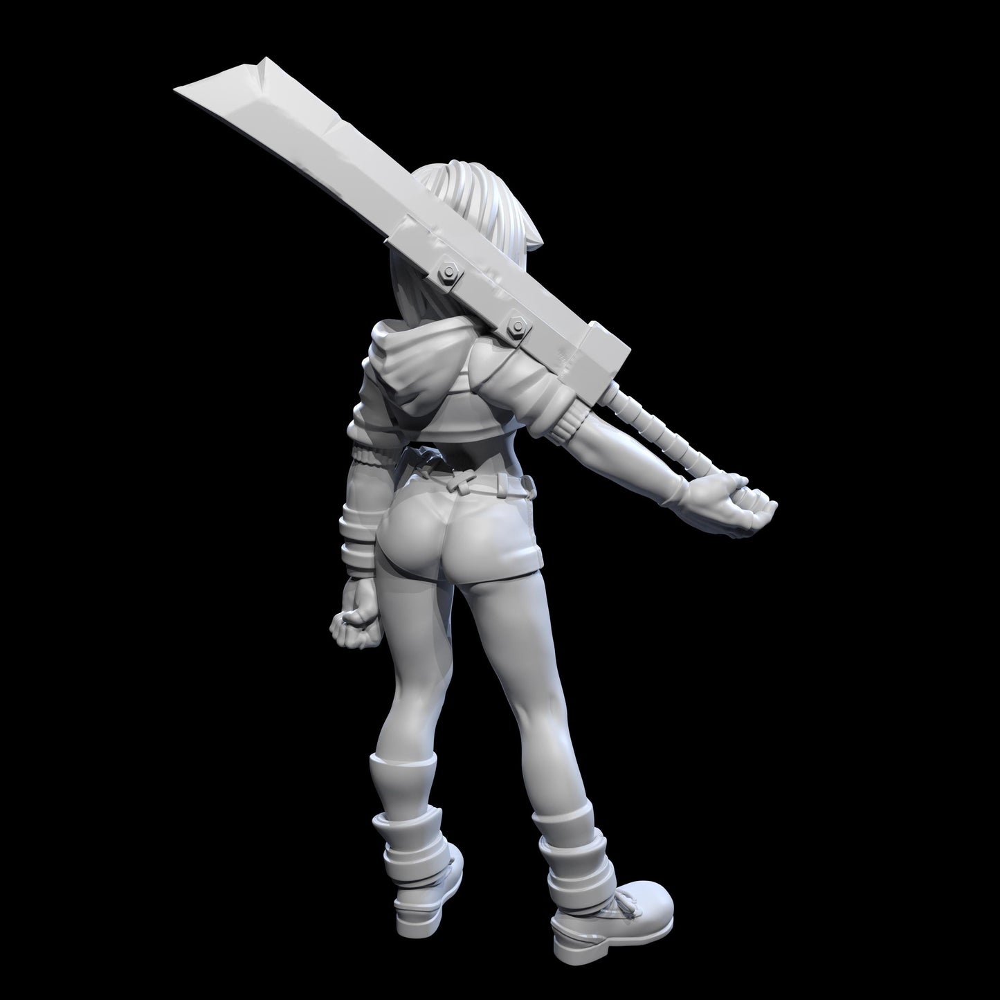 Mercenary Dawn Miniature - 28mm / 32mm / 36mm - Ethan Savage Studios - Resin Printed Figure for D&D, TTRPGs, and Board Games
