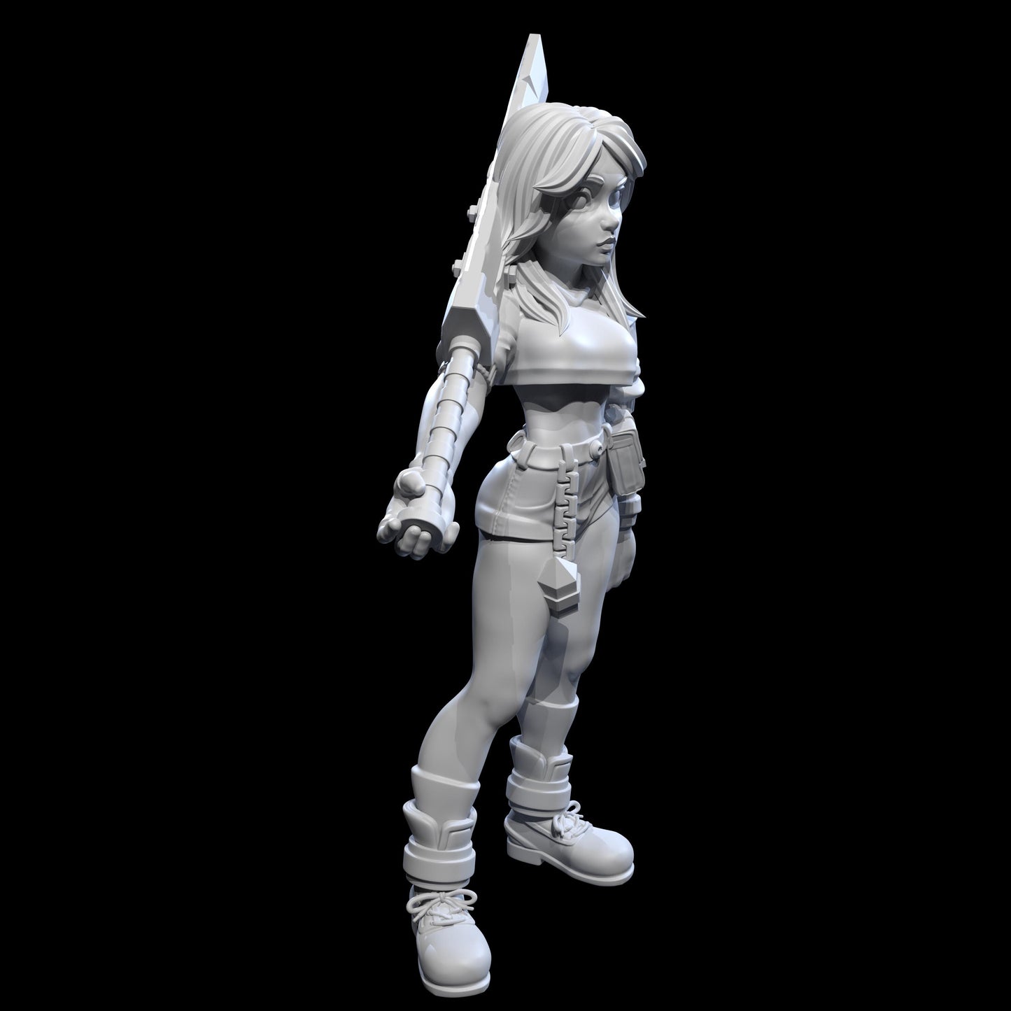 Mercenary Dawn Miniature - 28mm / 32mm / 36mm - Ethan Savage Studios - Resin Printed Figure for D&D, TTRPGs, and Board Games