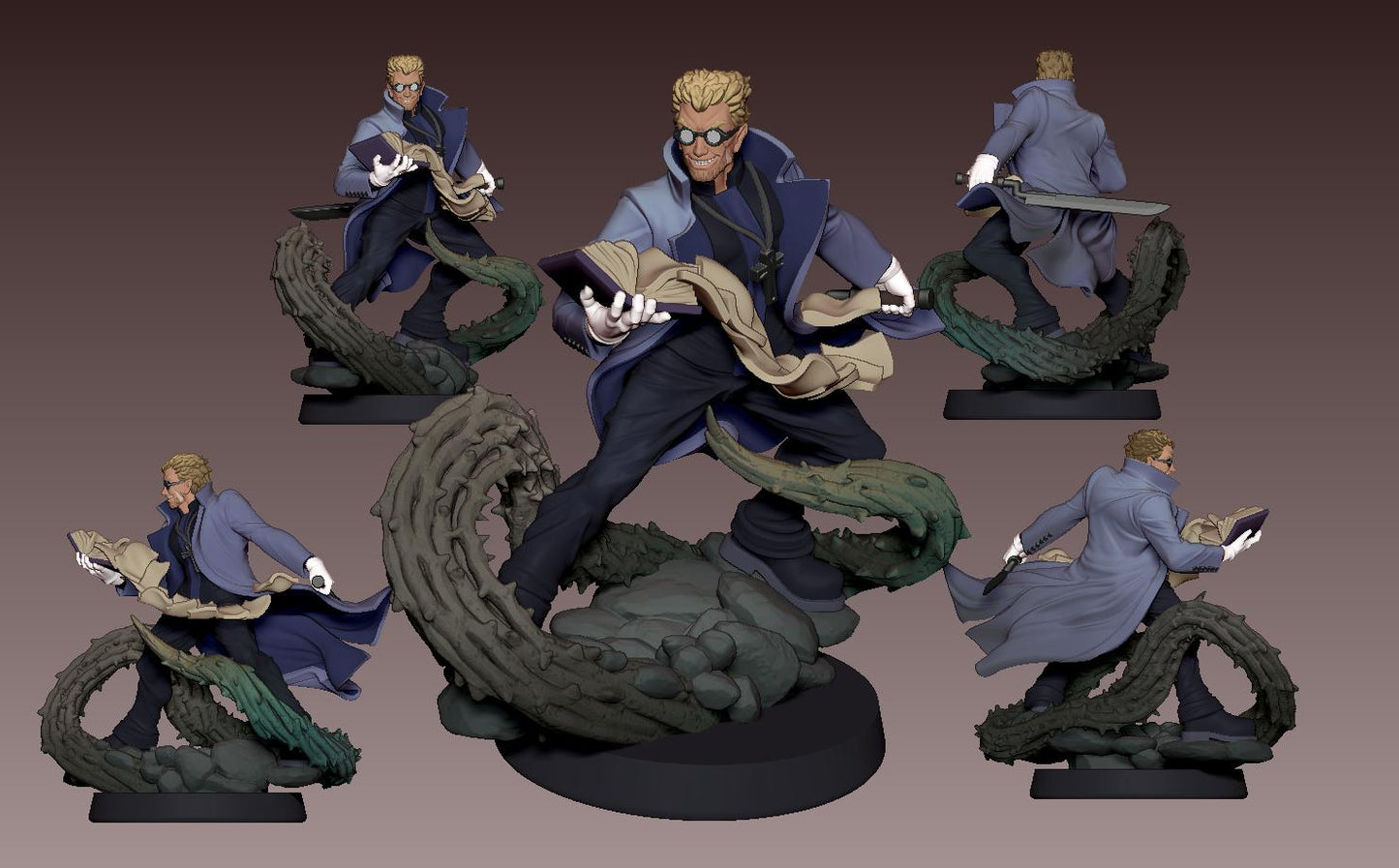 Hound of God Miniature - 28mm / 32mm / 36mm / 75mm - LPOMC - Resin Printed Figure for D&D, TTRPGs, and Board Games