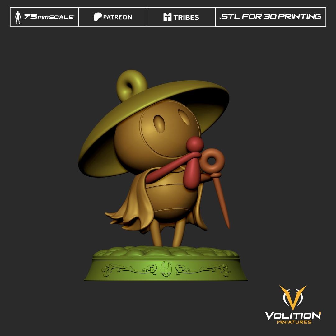 Singer Figure - 75mm - Volition Miniatures - Unpainted Resin Printed Figurine