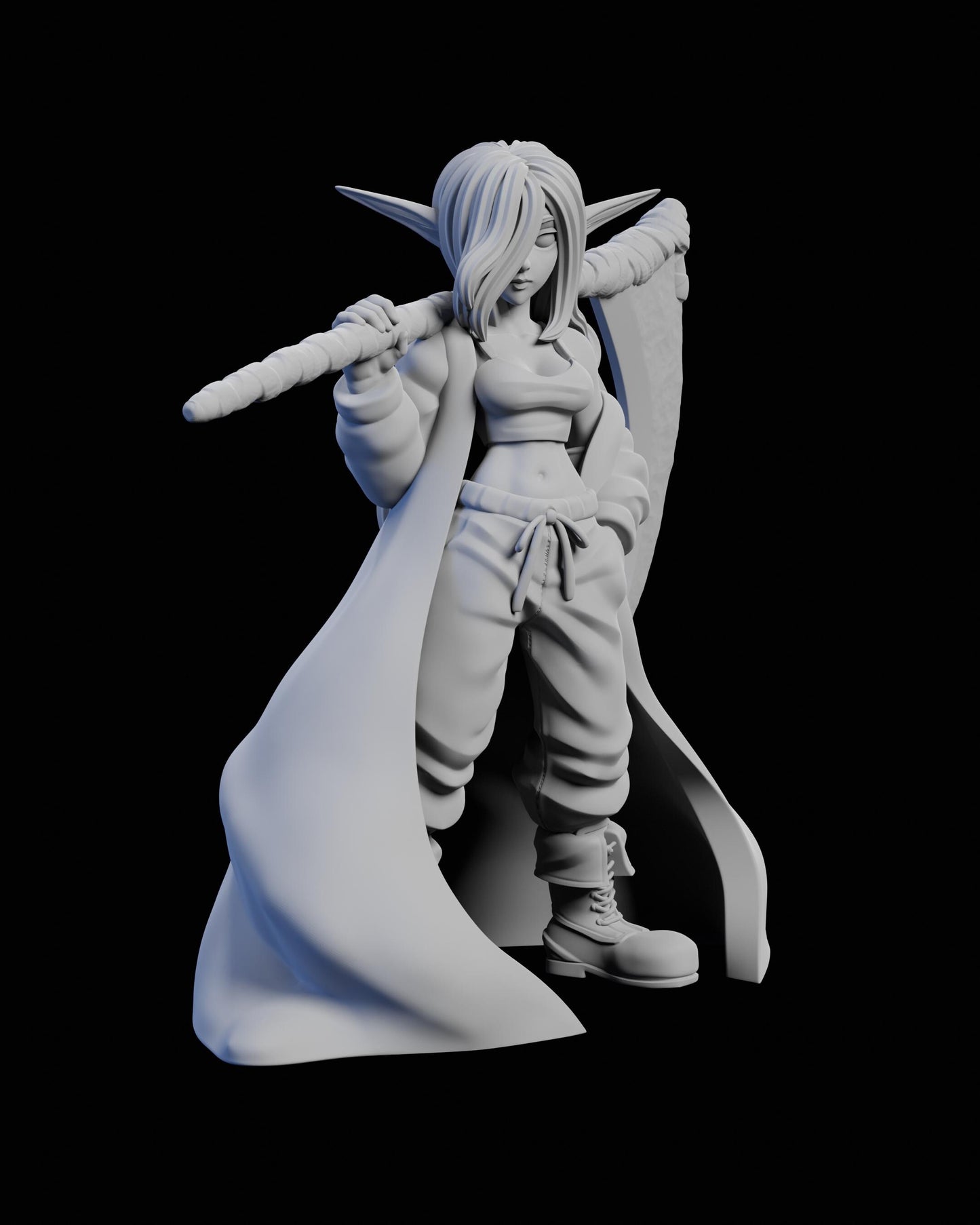Reaper Magus Miniature - 28mm / 32mm / 36mm / 75mm - Ethan Savage Studios - Unpainted Resin Printed Figure for D&D, TTRPGs, and Board Games