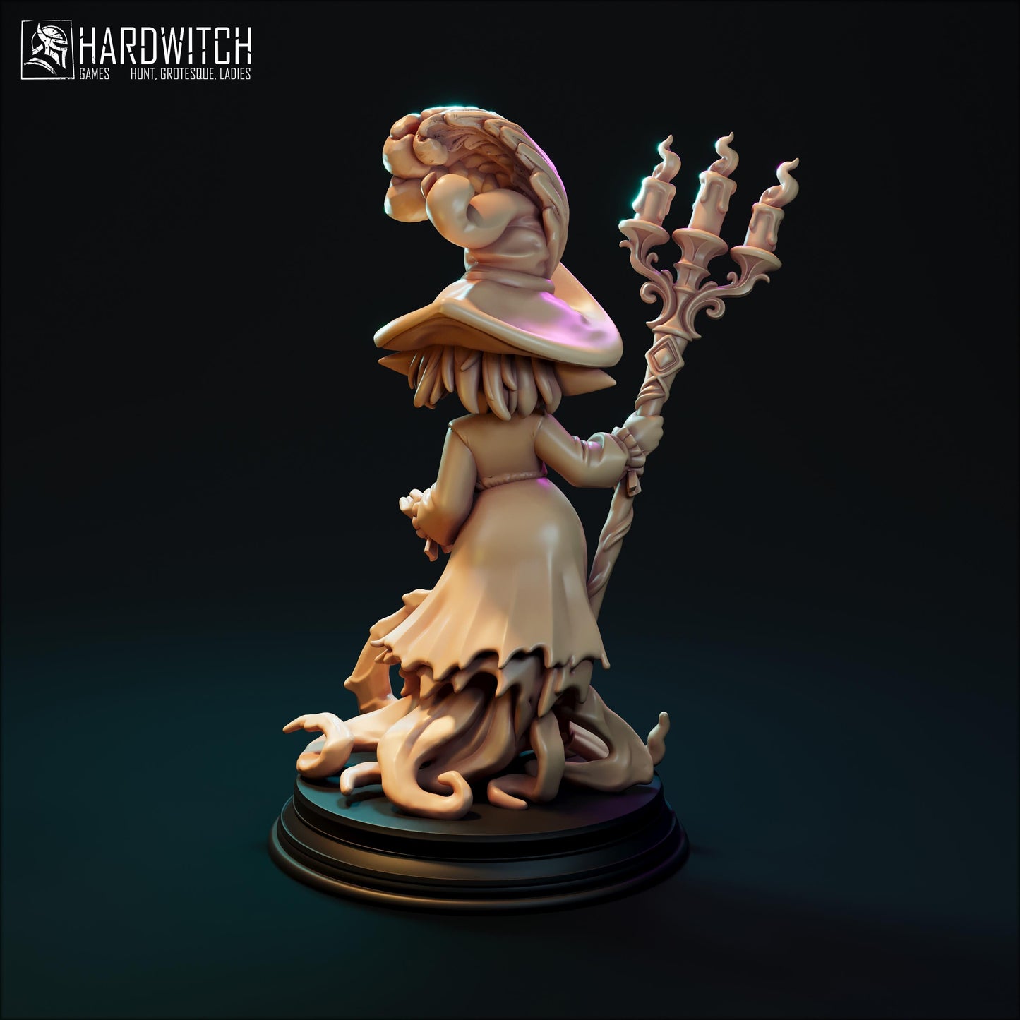 Undy Spectral Miniature (Standard & NSFW) - 28mm / 32mm / 36mm / 75mm - HardWitch Games - Resin Printed Figure for TTRPGs and Board Games