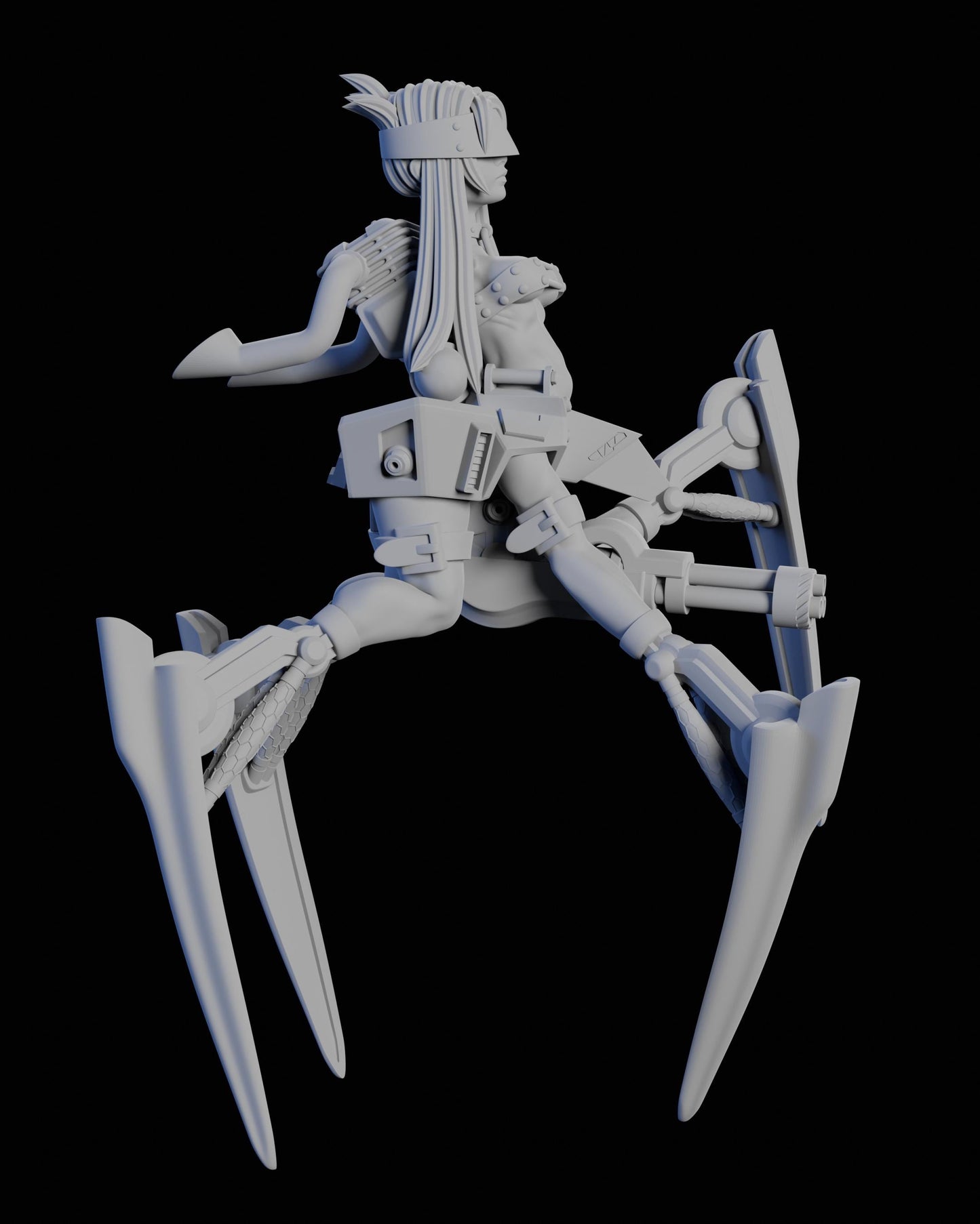Husk Miniature - 28mm / 32mm / 36mm / 75mm - Ethan Savage Studios - Unpainted Resin Printed Figure for D&D, TTRPGs, and Board Games