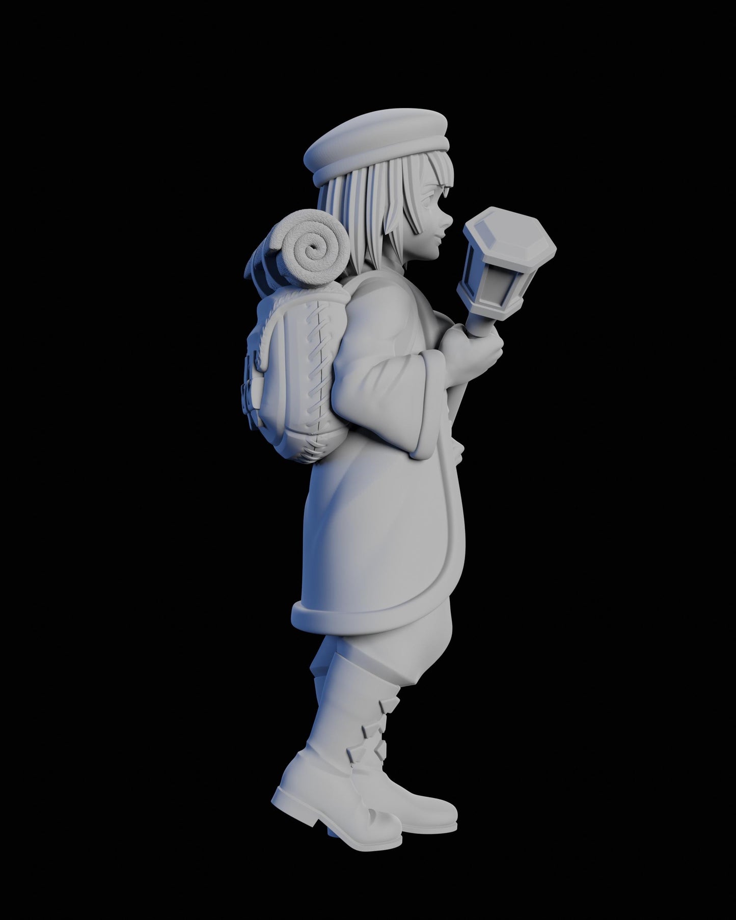 Kindly Cleric Miniature - 28mm / 32mm / 36mm / 75mm - Ethan Savage Studios - Unpainted Resin Printed Figure for D&D, TTRPGs, and Board Games