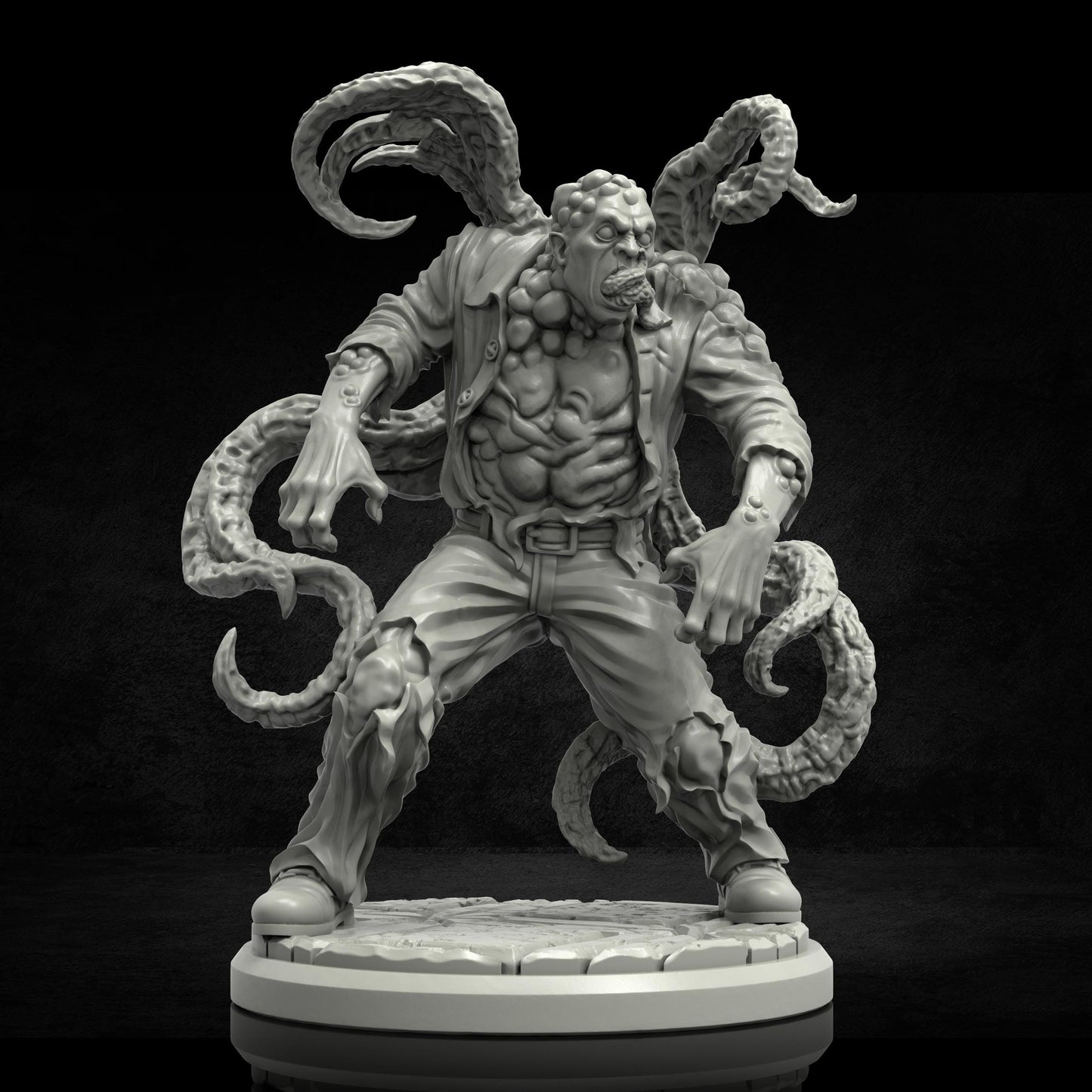 Corpsedweller Miniature - 28mm / 32mm / 36mm - Adaevy Creations - Resin Printed Figure for Arkham Horror