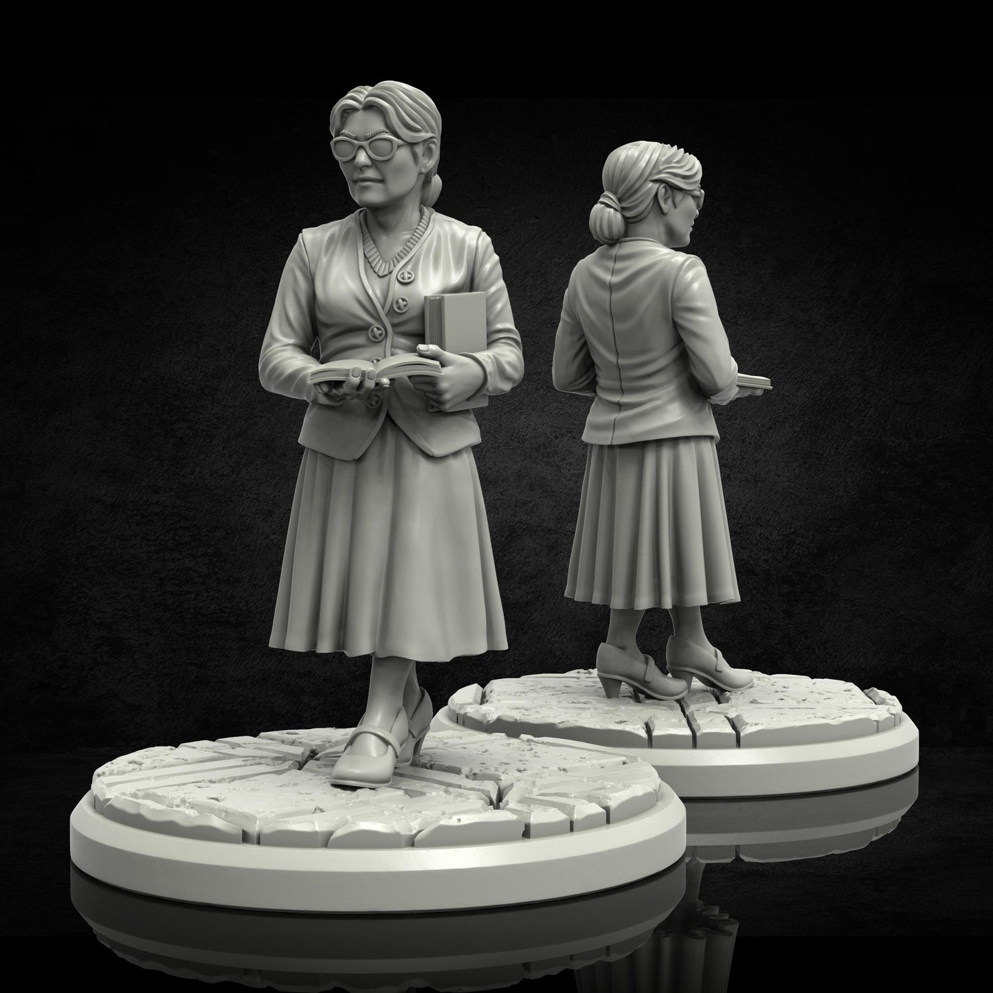 Honor Student Miniature - 28mm / 32mm / 36mm - Adaevy Creations - Resin Printed Figure for Arkham Horror