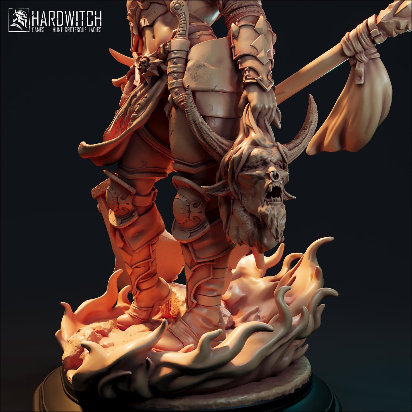 Tada Ragam Miniature - 28mm / 32mm / 36mm / 75mm - HardWitch Games - Resin Printed Figure for D&D, TTRPGs, and Board Gaming