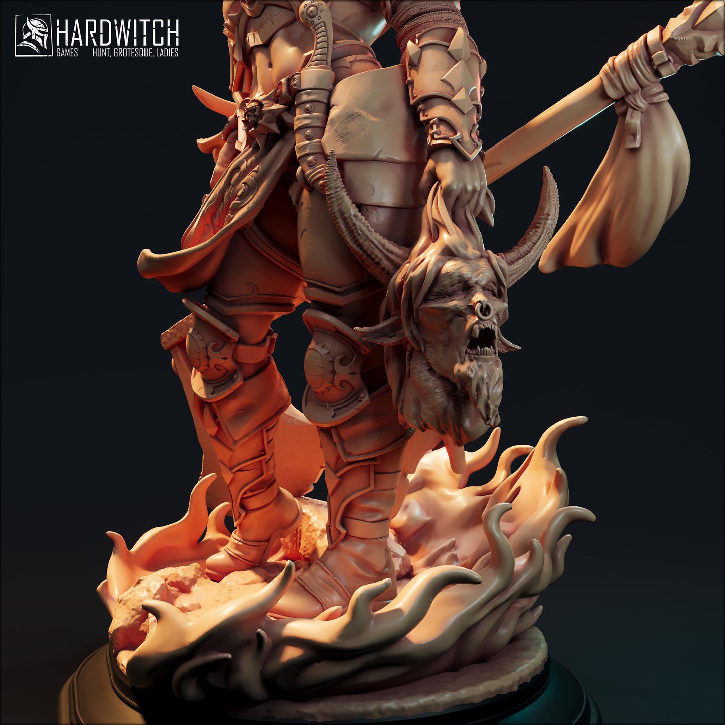 Tada Ragam Miniature - 28mm / 32mm / 36mm / 75mm - HardWitch Games - Resin Printed Figure for D&D, TTRPGs, and Board Gaming