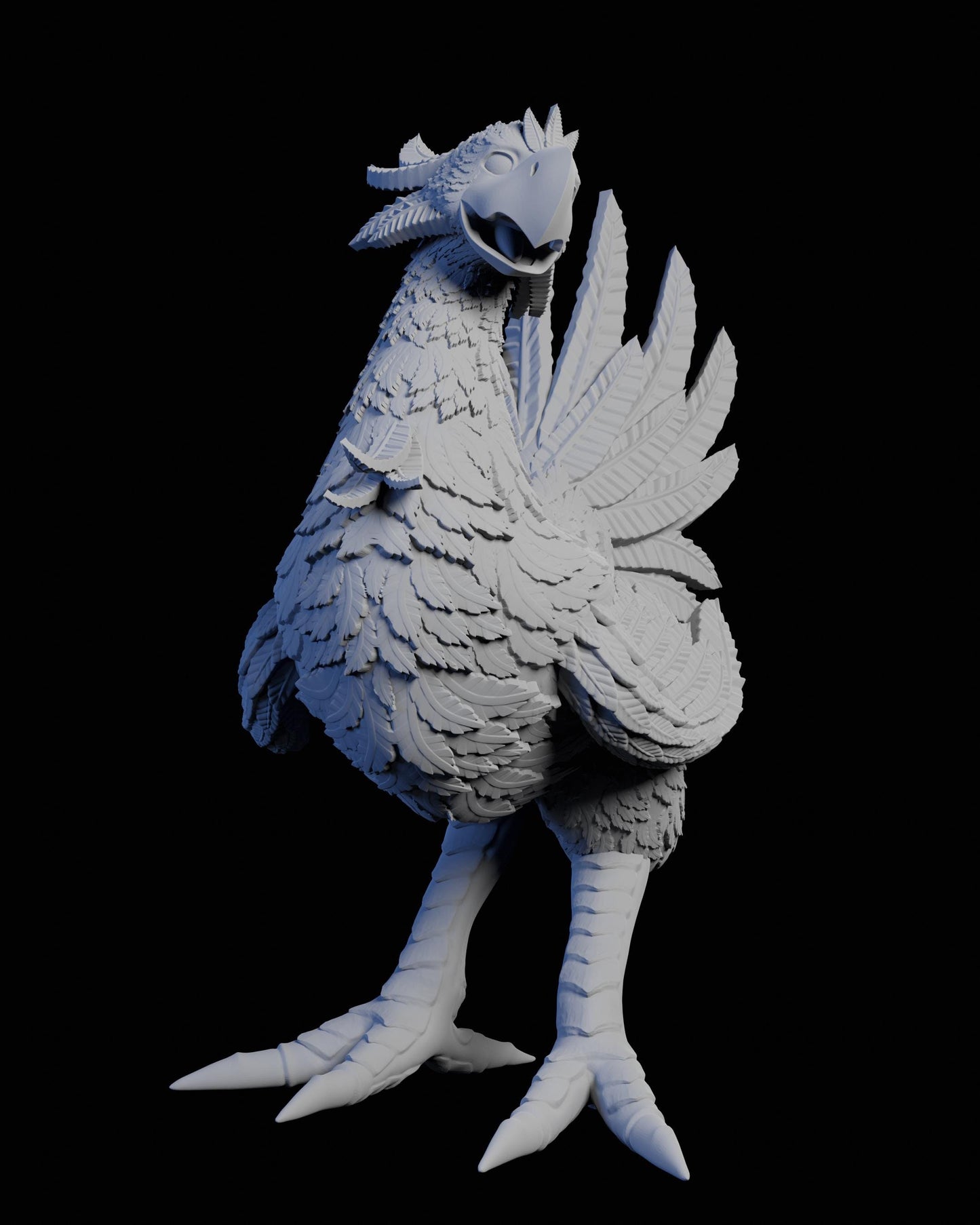 Big Bird Miniature - 28mm / 32mm / 36mm / 75mm - Ethan Savage Studios - Unpainted Resin Printed Figure for D&D, TTRPGs, and Board Games