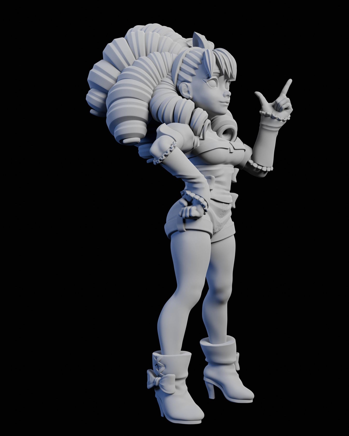 Sorceress Mel Miniature - 28mm / 32mm / 36mm / 75mm - Ethan Savage Studios - Unpainted Resin Printed Figure for D&D, TTRPGs, and Board Games
