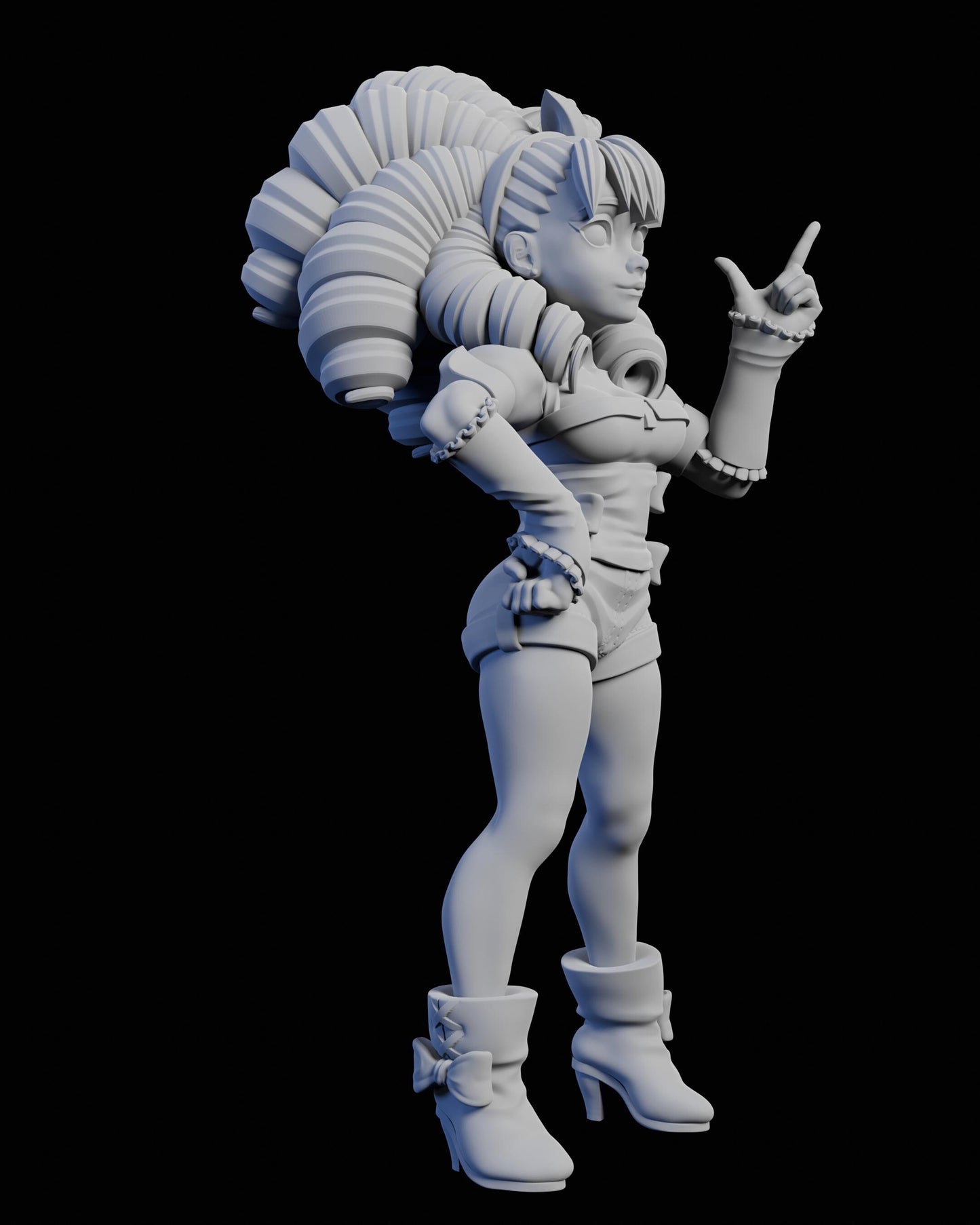 Sorceress Mel Miniature - 28mm / 32mm / 36mm / 75mm - Ethan Savage Studios - Unpainted Resin Printed Figure for D&D, TTRPGs, and Board Games