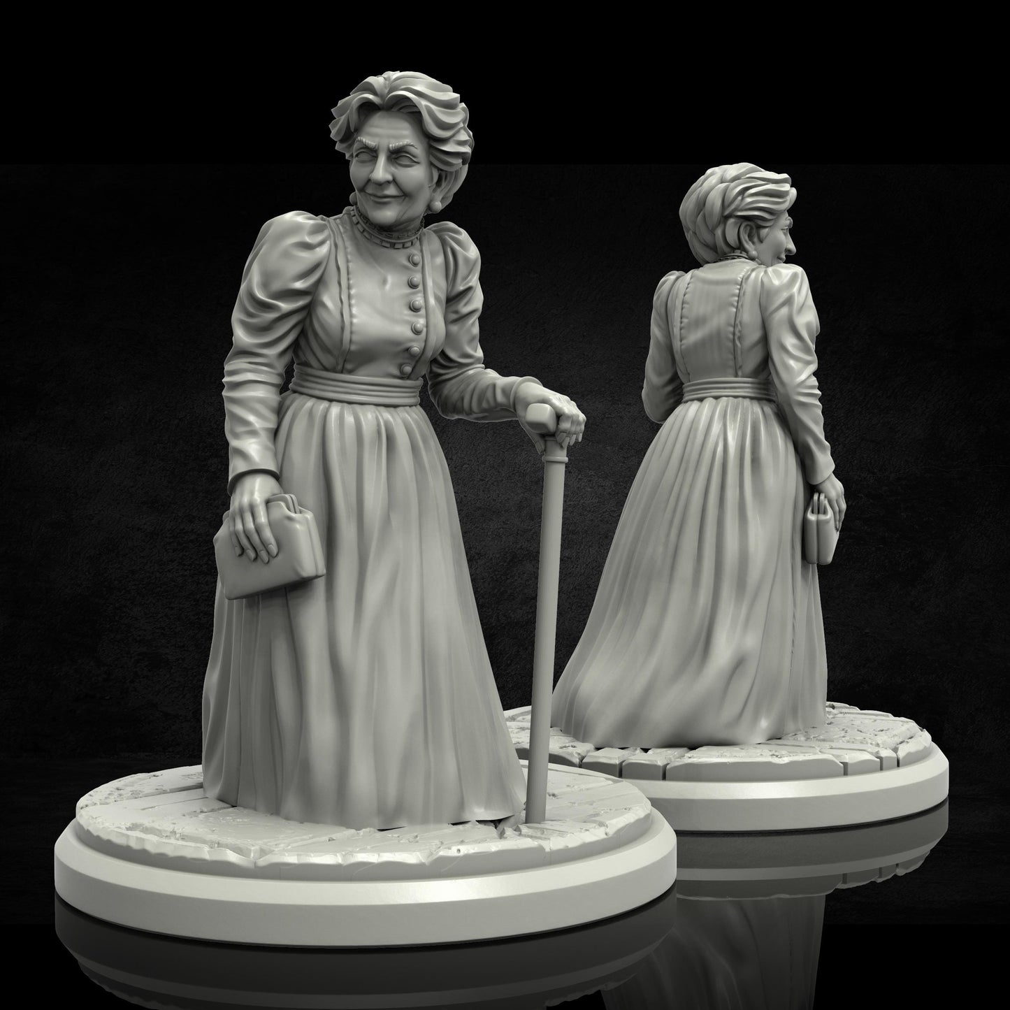 Benefactress Miniature - 28mm / 32mm / 36mm - Adaevy Creations - Resin Printed Figure for Arkham Horror