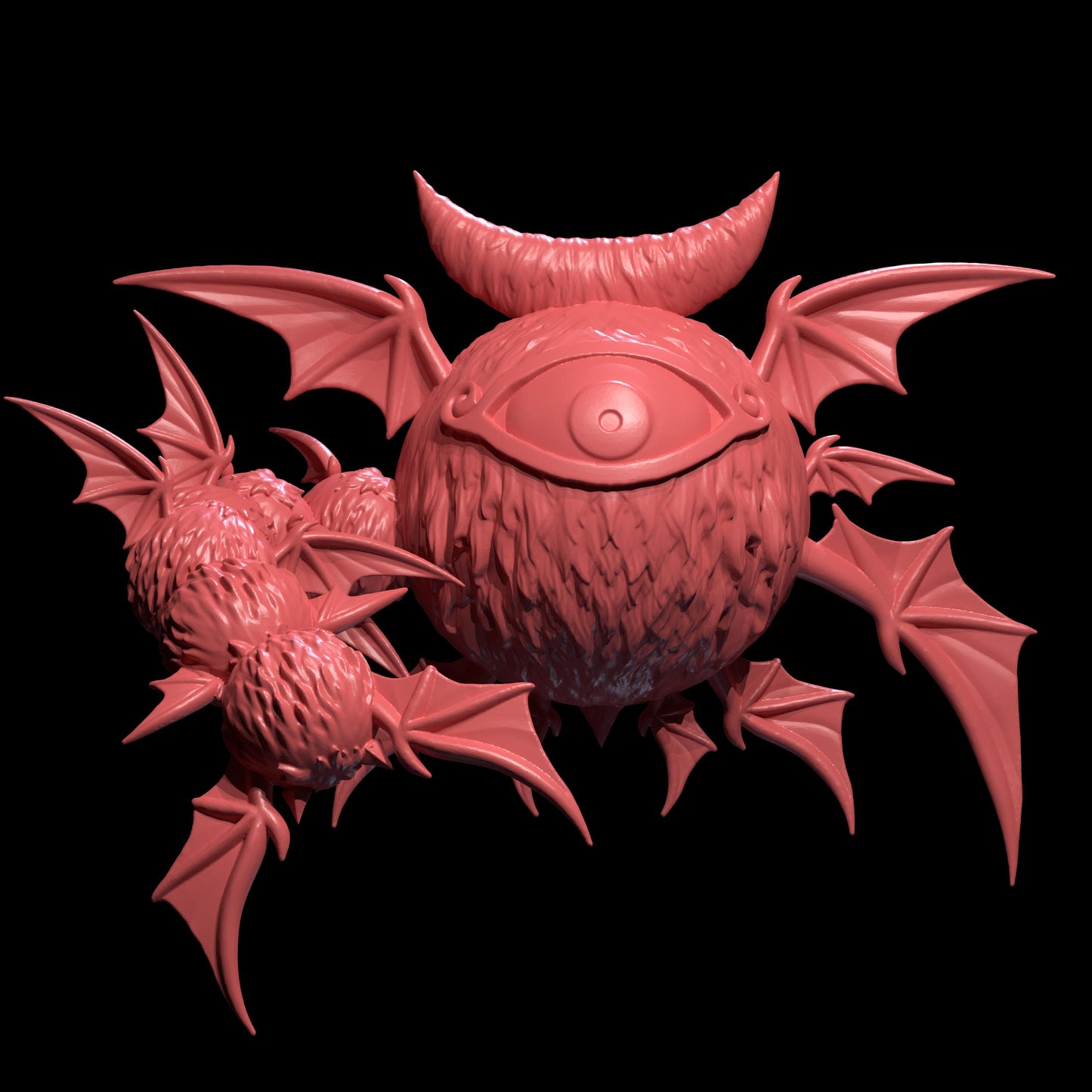 Eyeball Demon Miniature - 28mm / 32mm / 36mm - Irnkman's Minis - Unpainted Resin Printed Figure for D&D, TTRPGs, and Board Games