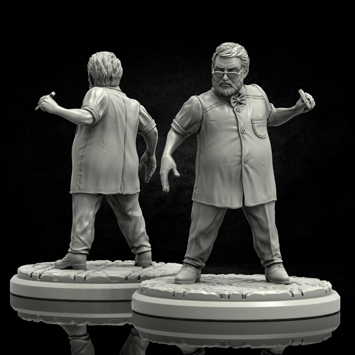 The Devourer of the Depths Investigator Miniatures - 28mm / 32mm / 36mm - Adaevy Creations - Resin Printed Figure for Arkham Horror