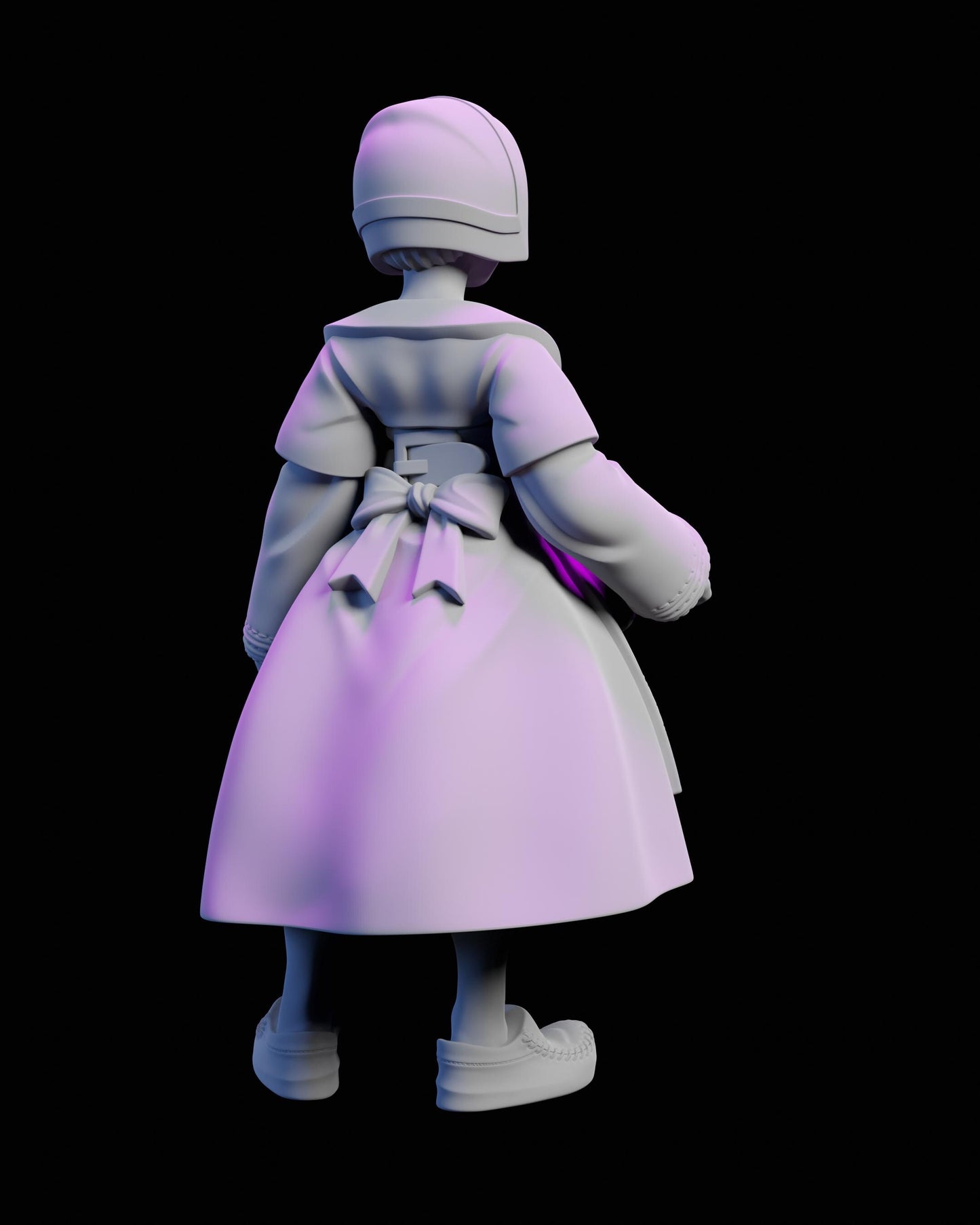 Female Chemist Miniature - 28mm / 32mm / 36mm / 75mm - Ethan Savage Studios - Unpainted Resin Printed Figure for TTRPGs, and Board Games