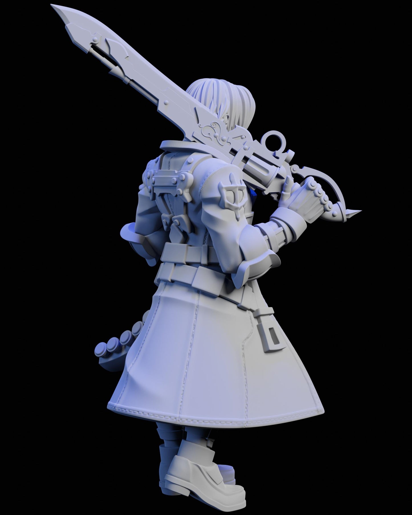 Scion Spy Miniature - 28mm / 32mm / 36mm / 75mm - Ethan Savage Studios - Unpainted Resin Printed Figure for TTRPGs, and Board Games