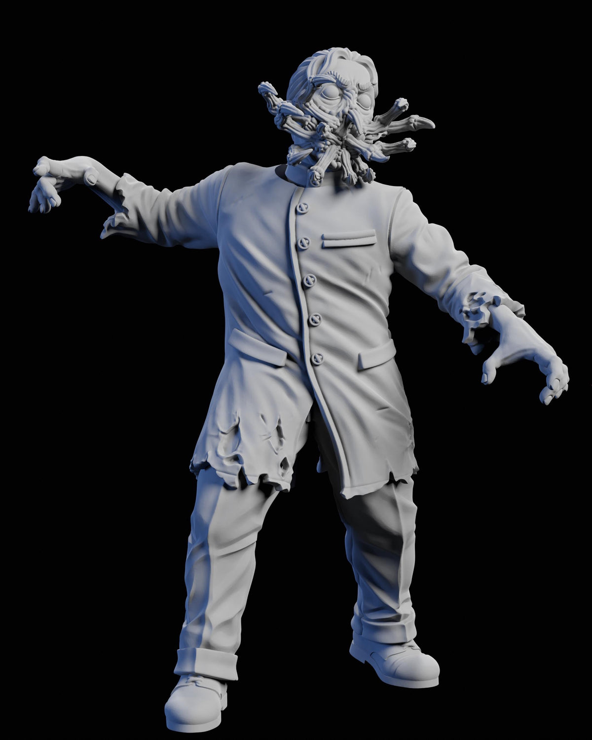 Silence Beneath Silk Horrors Miniatures - 28mm / 32mm / 36mm - Adaevy Creations - Resin Printed Figure for Eldritch Lovecraftian Horror