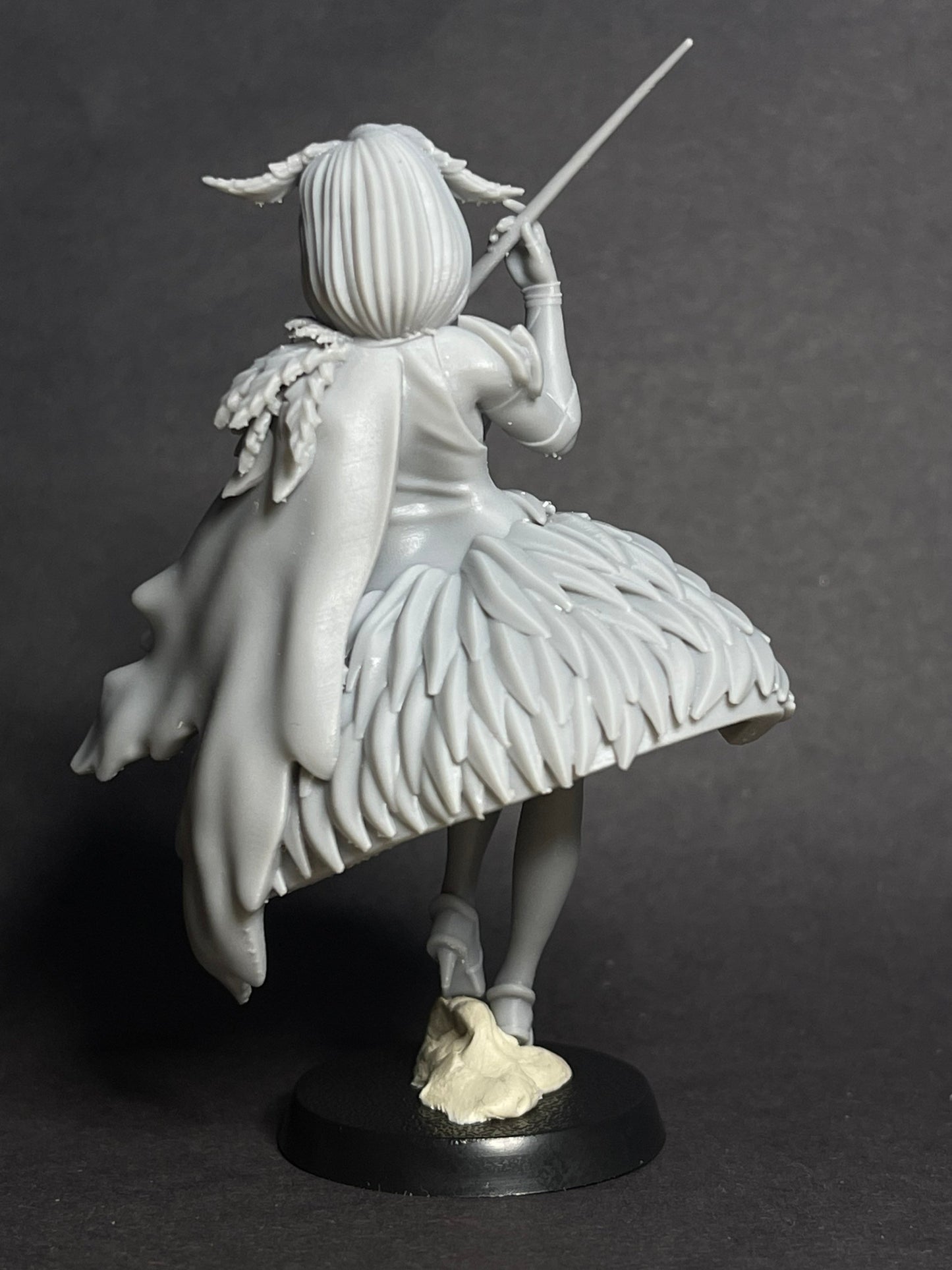 Corvus, Raven Knight - RN Estudio - 75mm Miniature
