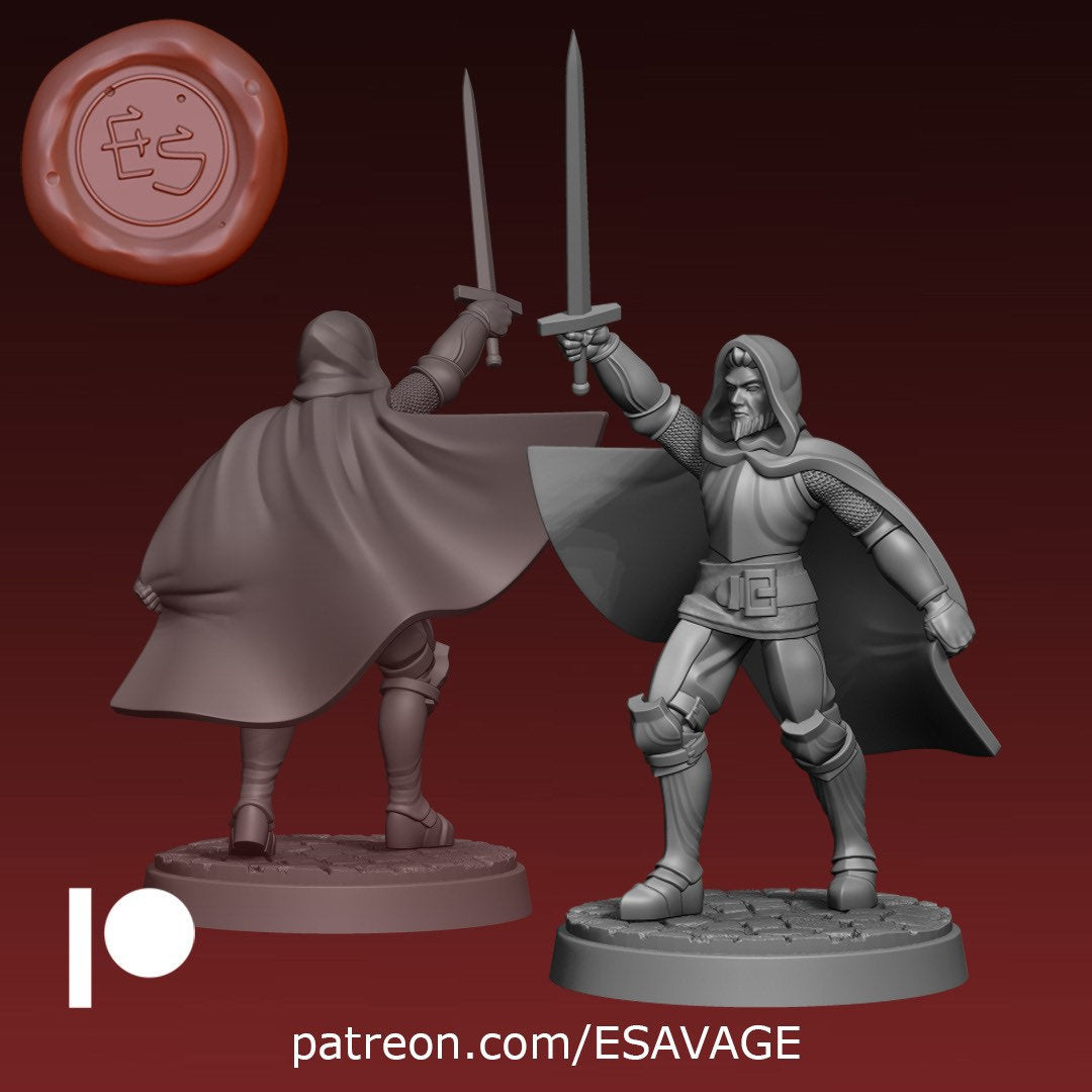 Lightning Lord Syd - Ethan Savage Studios - 15mm / 28mm / 32mm / 36mm