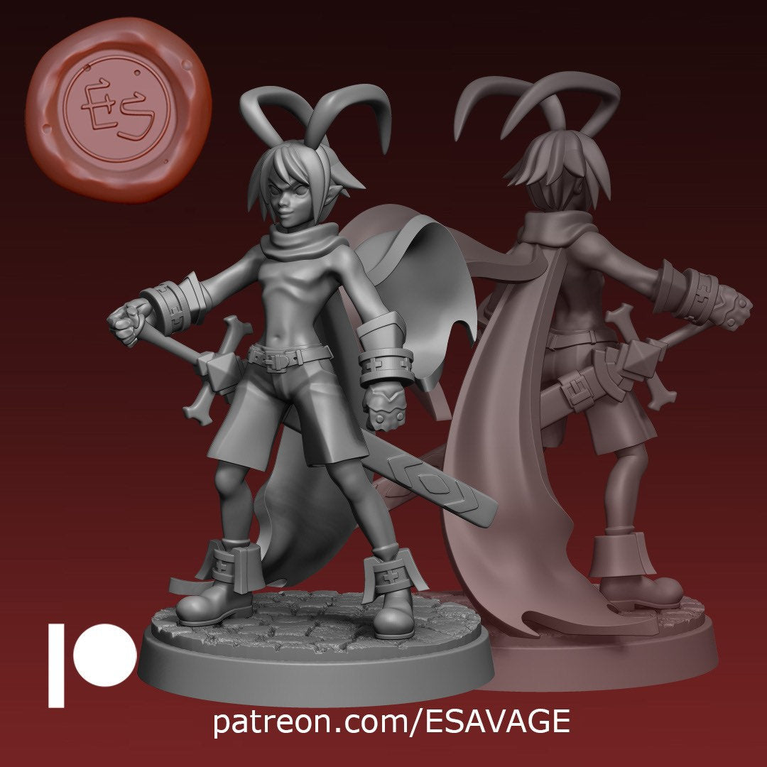 Pint-sized Overlord - Ethan Savage Studios - 15mm / 28mm / 32mm / 36mm