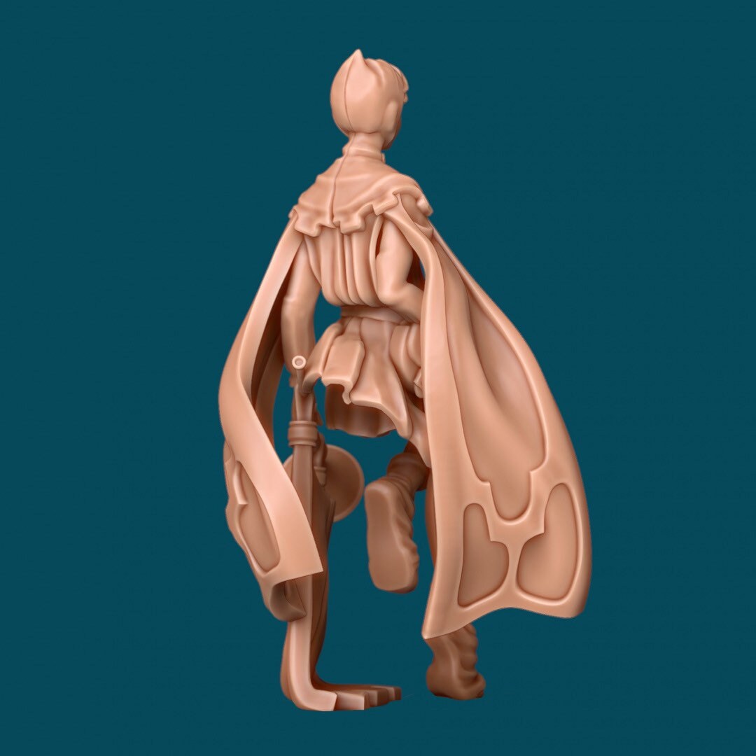 Zefyr, Herald Bard - Awkward Penguin’s Minis - 28mm / 32mm / 36mm