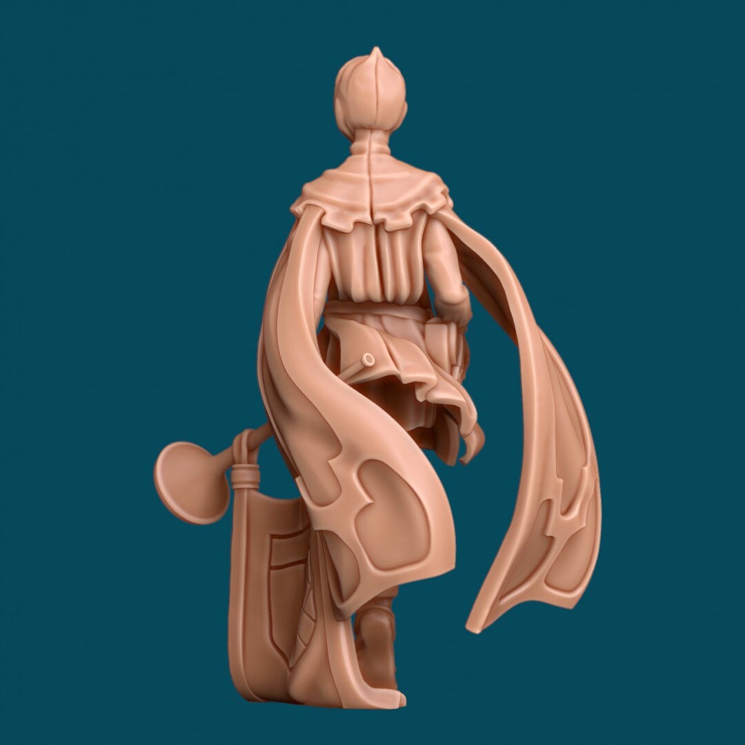 Zefyr, Herald Bard - Awkward Penguin’s Minis - 28mm / 32mm / 36mm