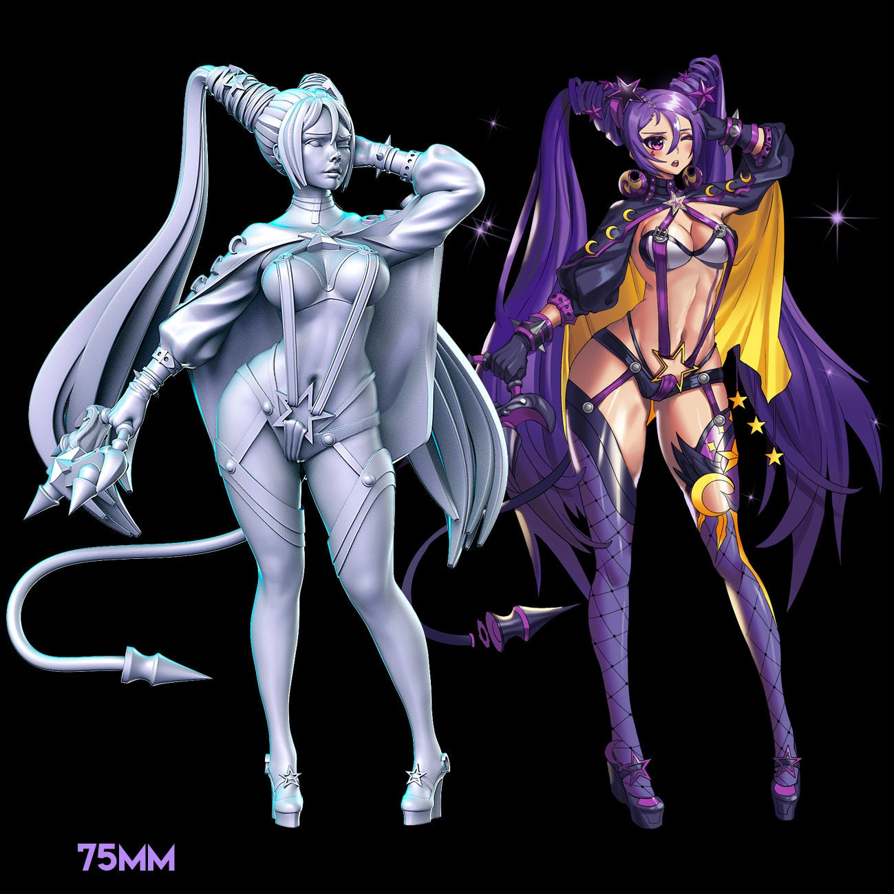 StarViolet, Twilight Idol - RN Estudio - 75mm Miniature