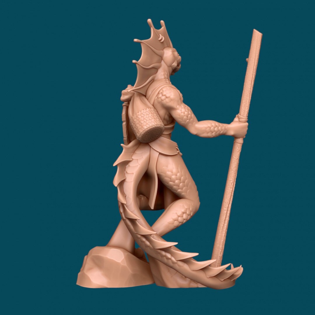 Tora, Charming Lizard - Awkward Penguin’s Minis - 28mm / 32mm / 36mm