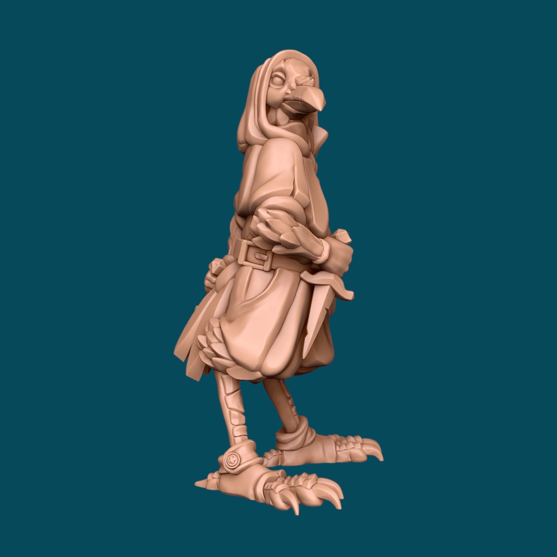 Quiet, Kenku Assassin - Awkward Penguin’s Minis - 28mm / 32mm / 36mm