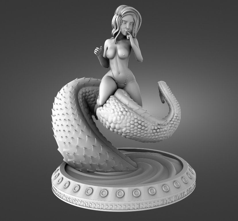 Tentacle Pinup Girl - Awaken The Void - 28mm / 32mm / 36mm / 75mm
