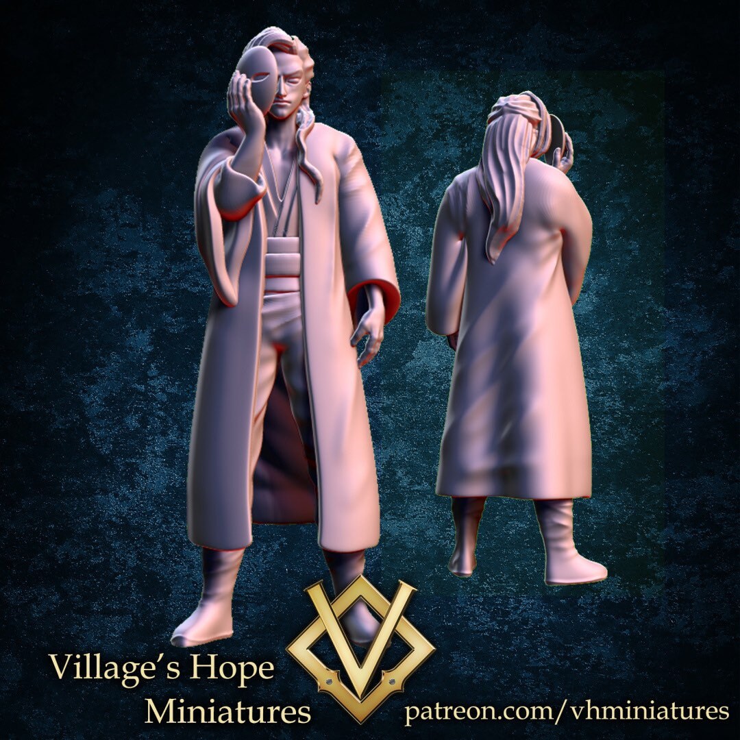Wuxia Masked Spy - Village’s Hope - 28mm / 32mm / 36mm