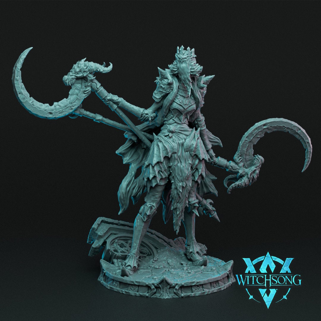 The Faceless Queen - Witchsong Miniatures - 140mm