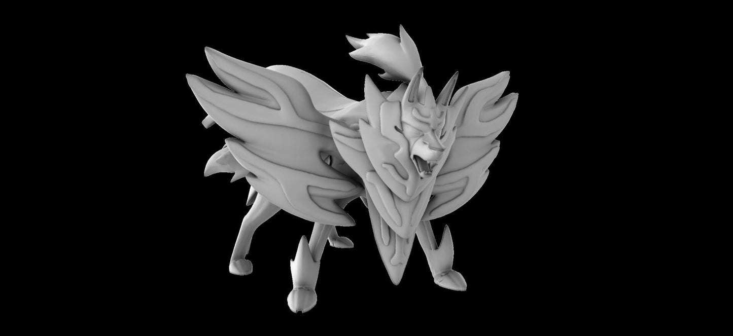 Zacian / Zamazenta Miniatures - Irnkman's Minis