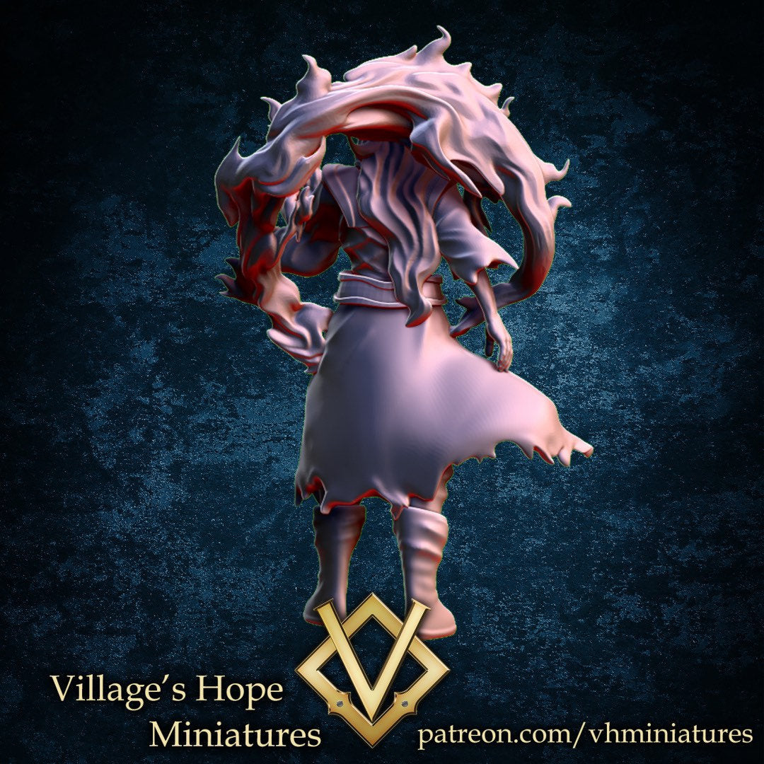Wuxia Evil Flame Sect Master - Village’s Hope - 28mm / 32mm / 36mm