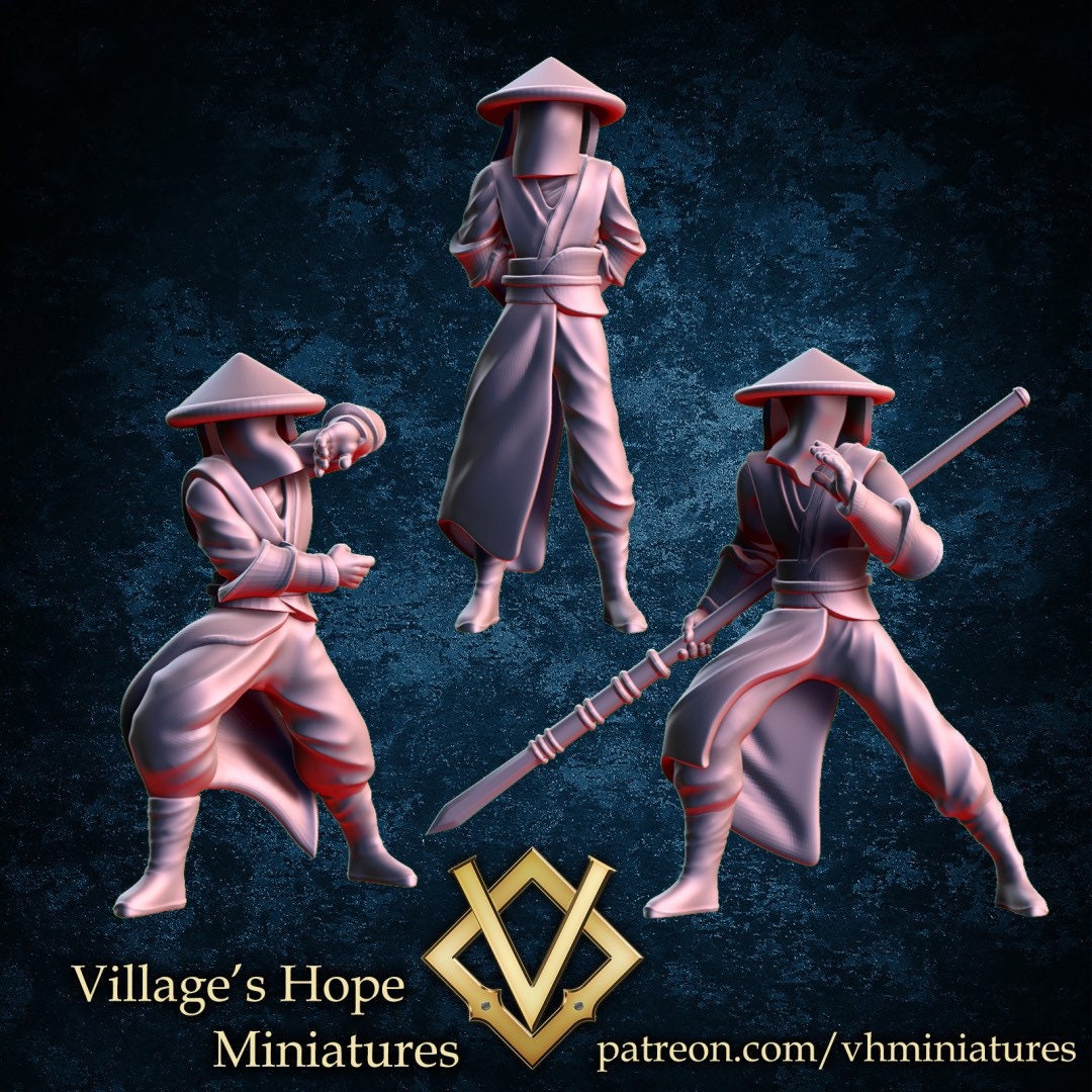 Wuxia Concealed Sect Guard - Village’s Hope - 28mm / 32mm / 36mm