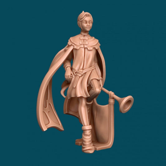 Zefyr, Herald Bard - Awkward Penguin’s Minis - 28mm / 32mm / 36mm