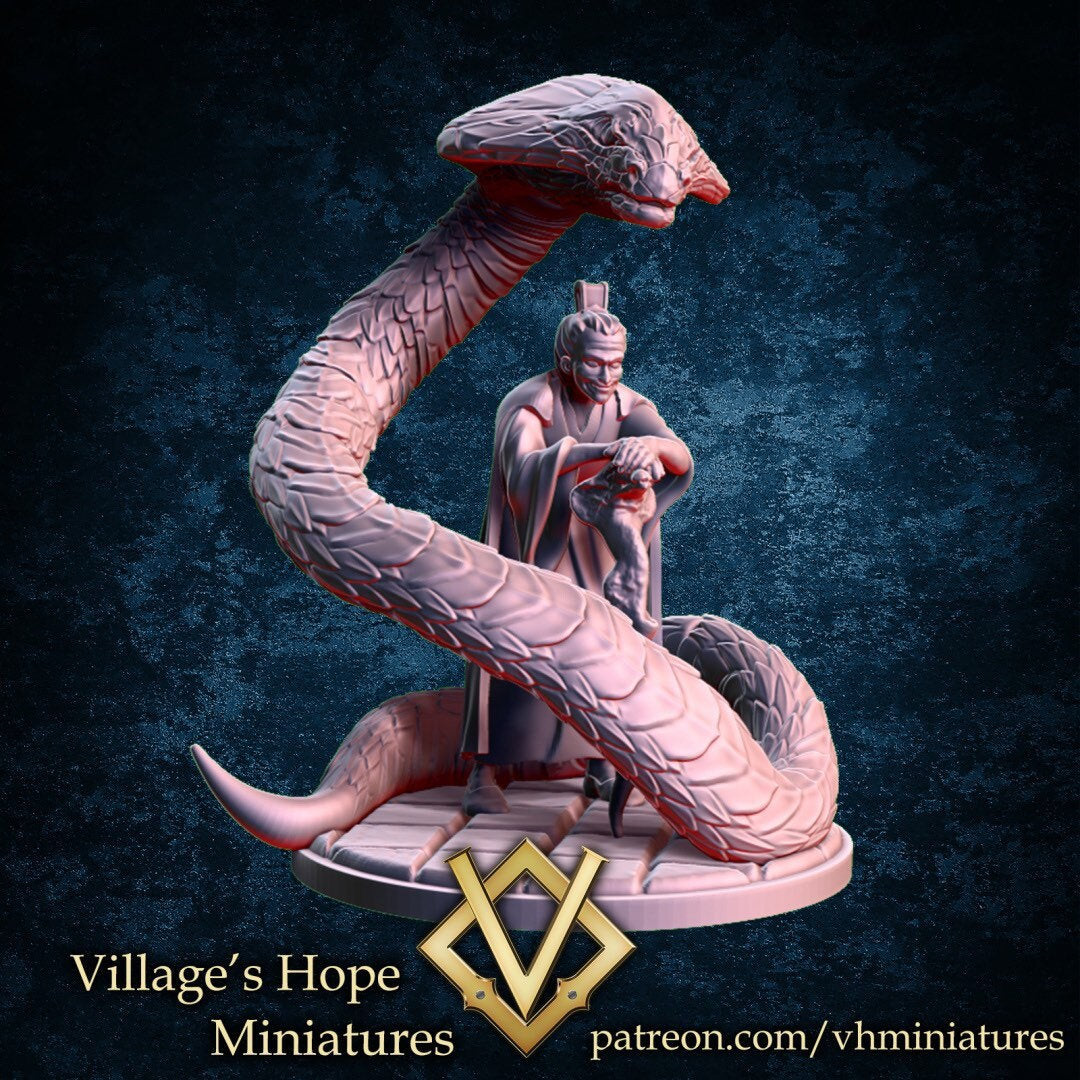 Wuxia Poison Master Elder - Village’s Hope - 28mm / 32mm / 36mm