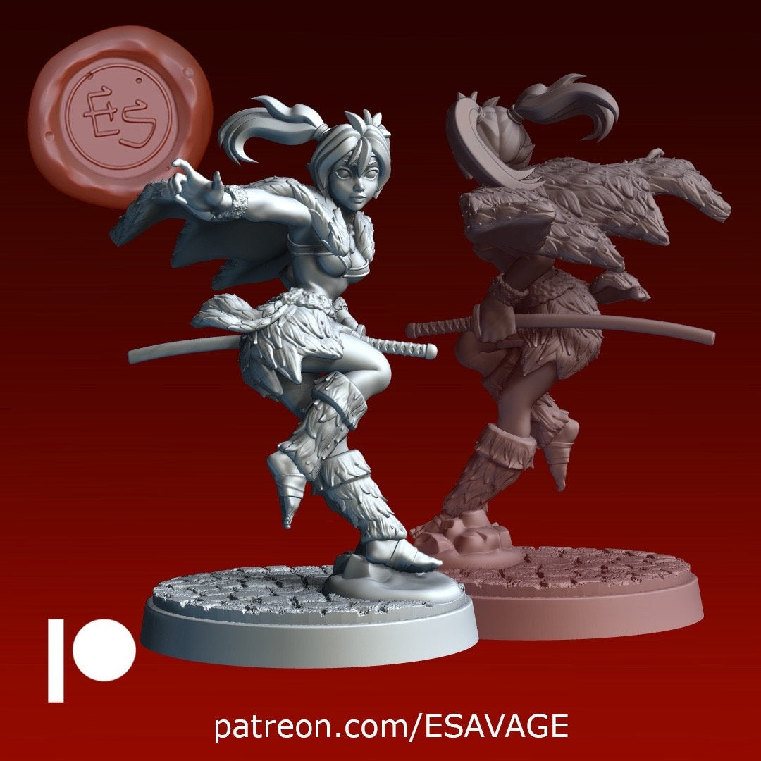 Tribal Girl - Ethan Savage Studios - 28mm / 32mm / 36mm