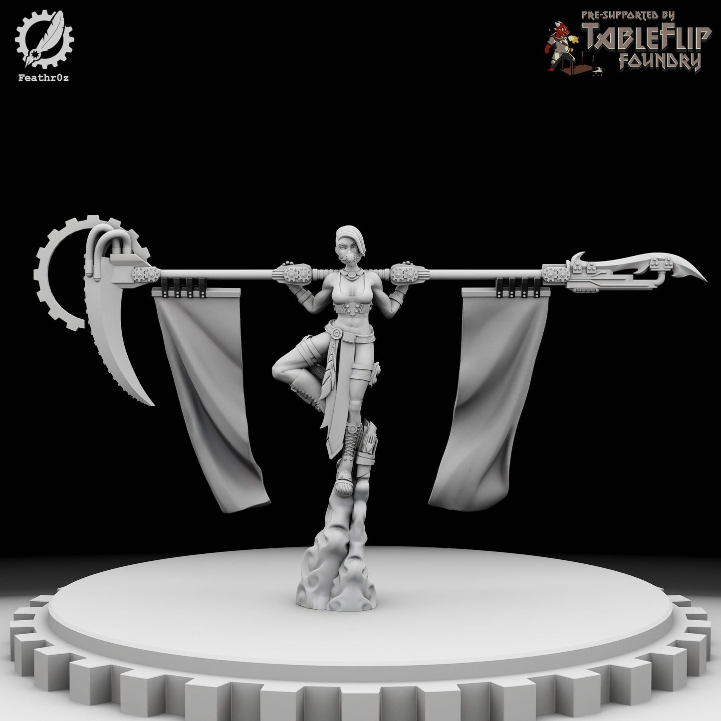Aurora Vanguard Polearm Units - Feathr0z - 32mm