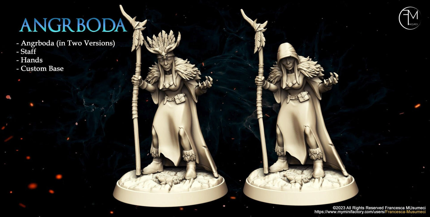 Angrboda Miniature - Francesca Musumeci - 28mm / 32mm / 36mm