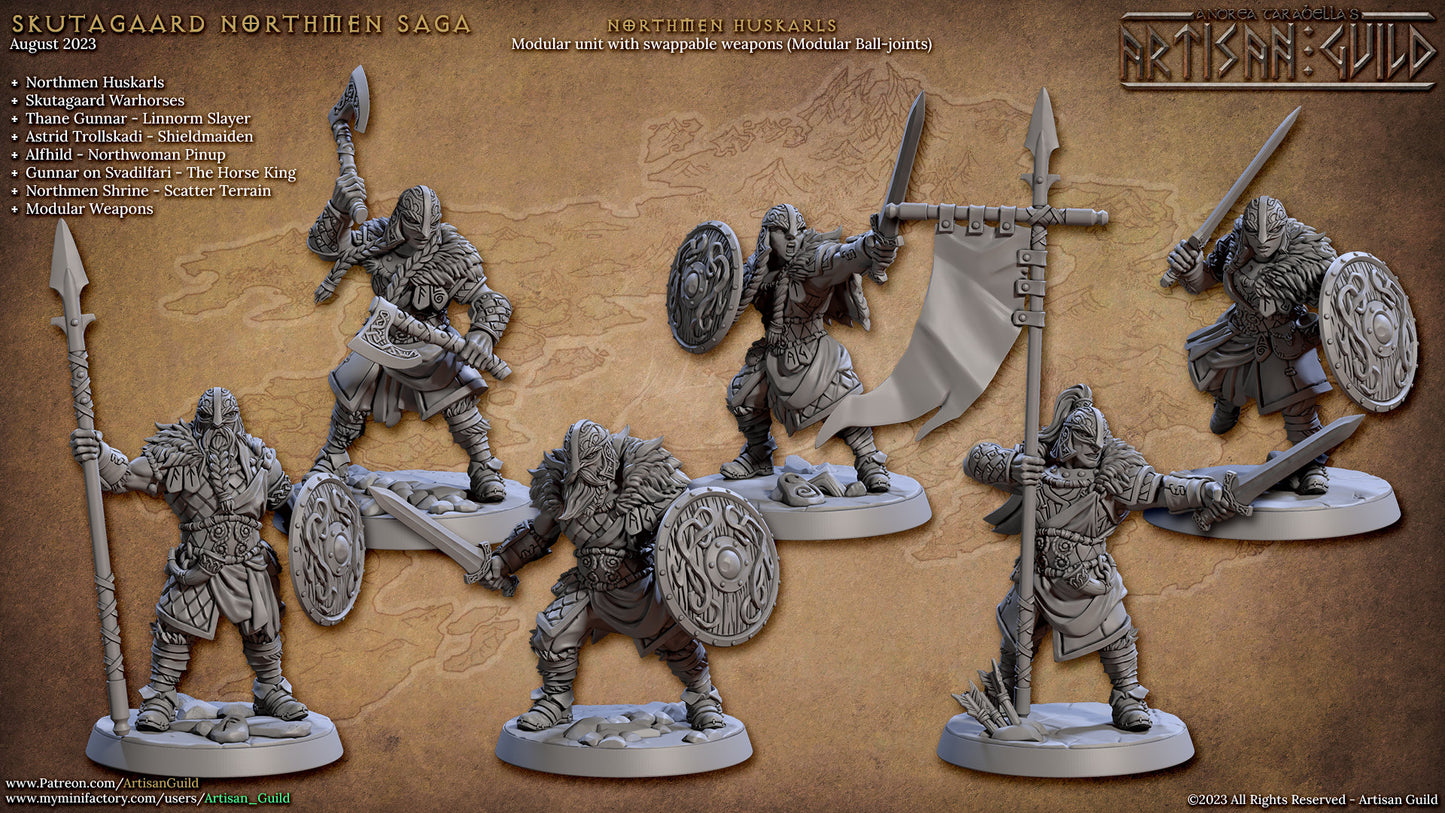 Northman Huskarl - Artisan Guild - 28mm / 32mm / 36mm