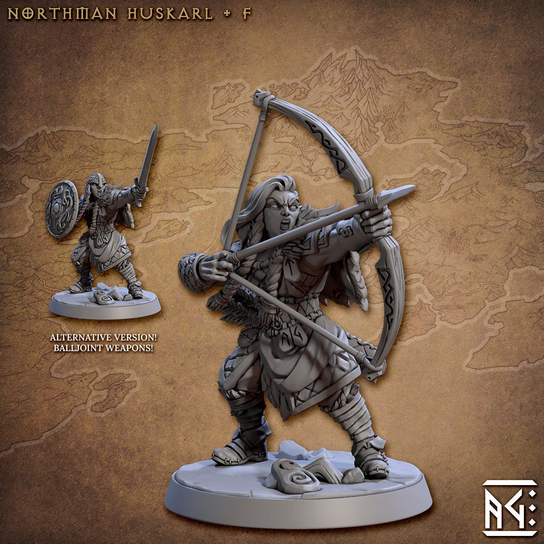 Northman Huskarl - Artisan Guild - 28mm / 32mm / 36mm