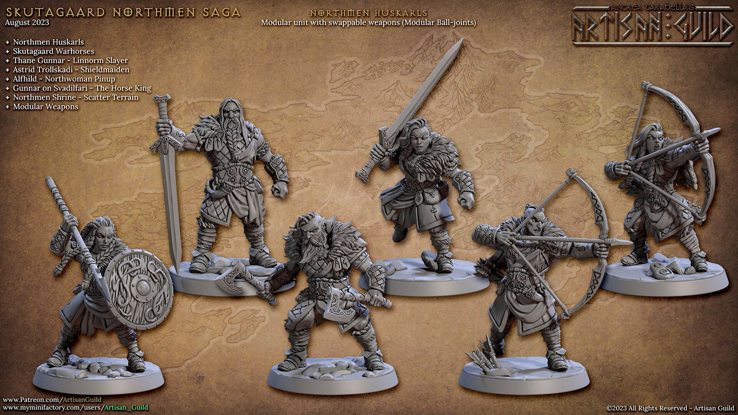 Northman Huskarl - Artisan Guild - 28mm / 32mm / 36mm