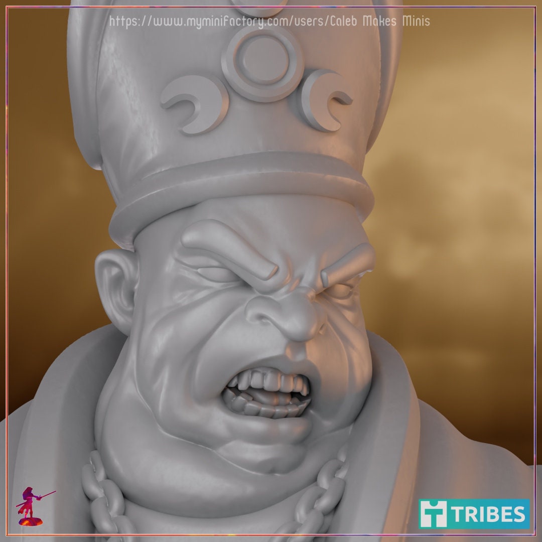 Potiff-Admiral Aleister Vane - Caleb Makes Minis - 28mm / 32mm / 36mm