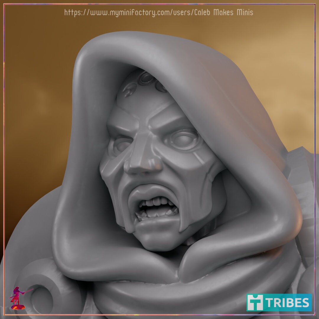 Vicar Bareil - Caleb Makes Minis - 28mm / 32mm / 36mm