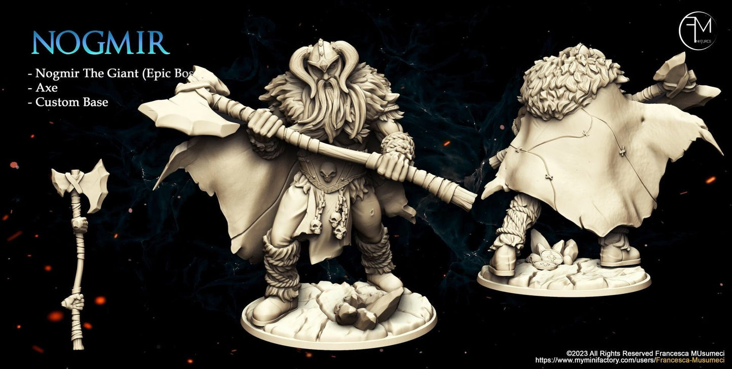 Nogmir the Giant - Francesca Musumeci - 130mm